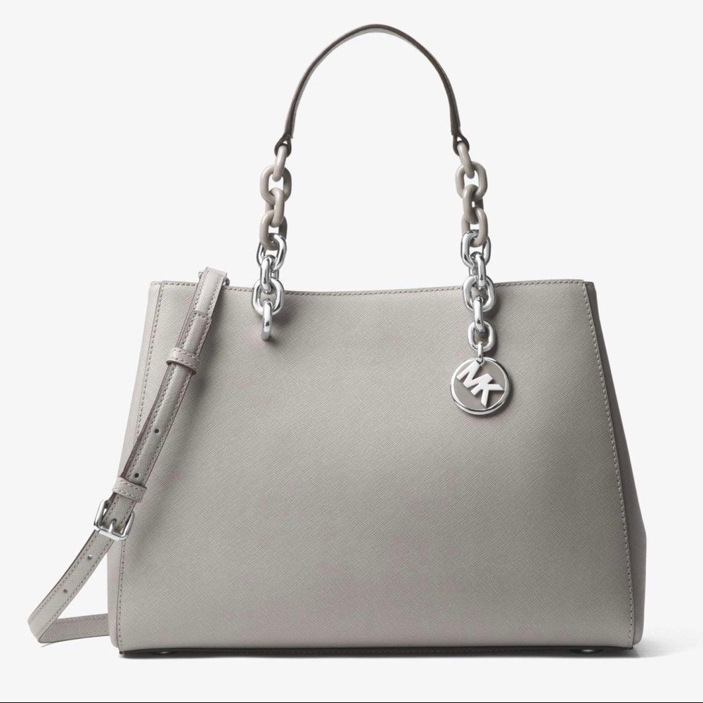 NEW Michael Kors Cynthia Saffiano Leather Satchel